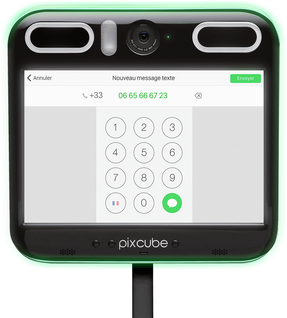 Envoyer des SMS avec Pixcube